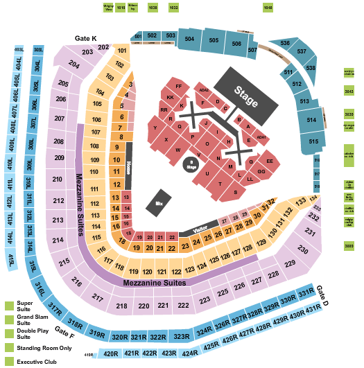 Wrigley Field Breezy Bowl Seating Chart